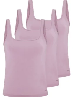 sloggi Damen Unterhemd - 3er Pack GO Sense in rosa