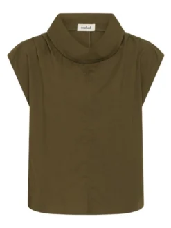 Soaked in Luxury Damen Blusenshirt SLMolopo in khaki
