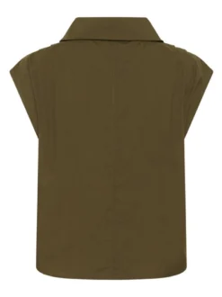 Soaked in Luxury Damen Blusenshirt SLMolopo in khaki