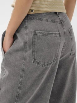 Soaked in Luxury Damen Jeans SLNinnia in hellgrau denim
