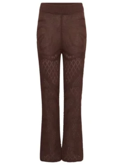 Soaked in Luxury Damen Strickhose SLBarb in braun