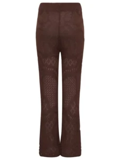 Soaked in Luxury Damen Strickhose SLBarb in braun