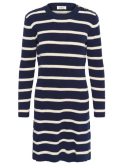 Soaked in Luxury Damen Strickkleid SLSanja in marine