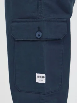 Solid Herren Cargohose - SDCadis in blau