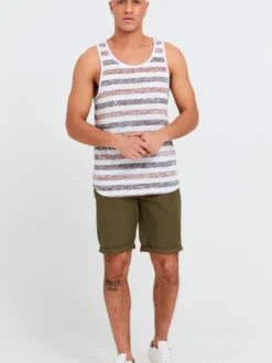 Solid Herren Chinoshorts - SDMillan in grün