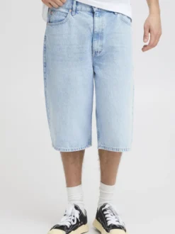 Solid Herren Jeansshorts - SDTommy in hellblau