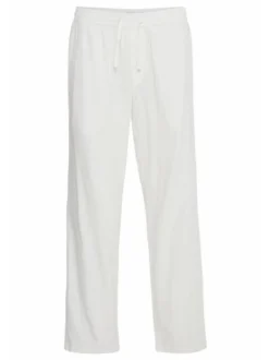 Solid Herren Leinenhose - SDAlann in weiß