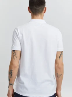 Solid Herren Poloshirt - SDAthen in weiß