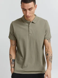 Solid Herren Poloshirt - SDAthen in grün
