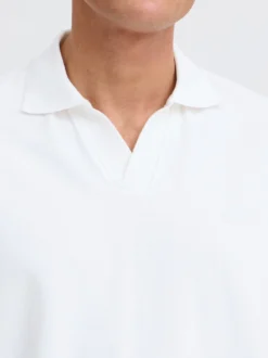 Solid Herren Poloshirt - SDBetova in weiß