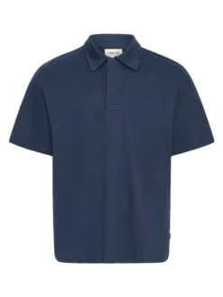 Solid Herren Poloshirt - SDOswald in blau
