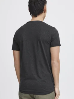 Solid Herren Rundhalsshirt - SDBob in grau