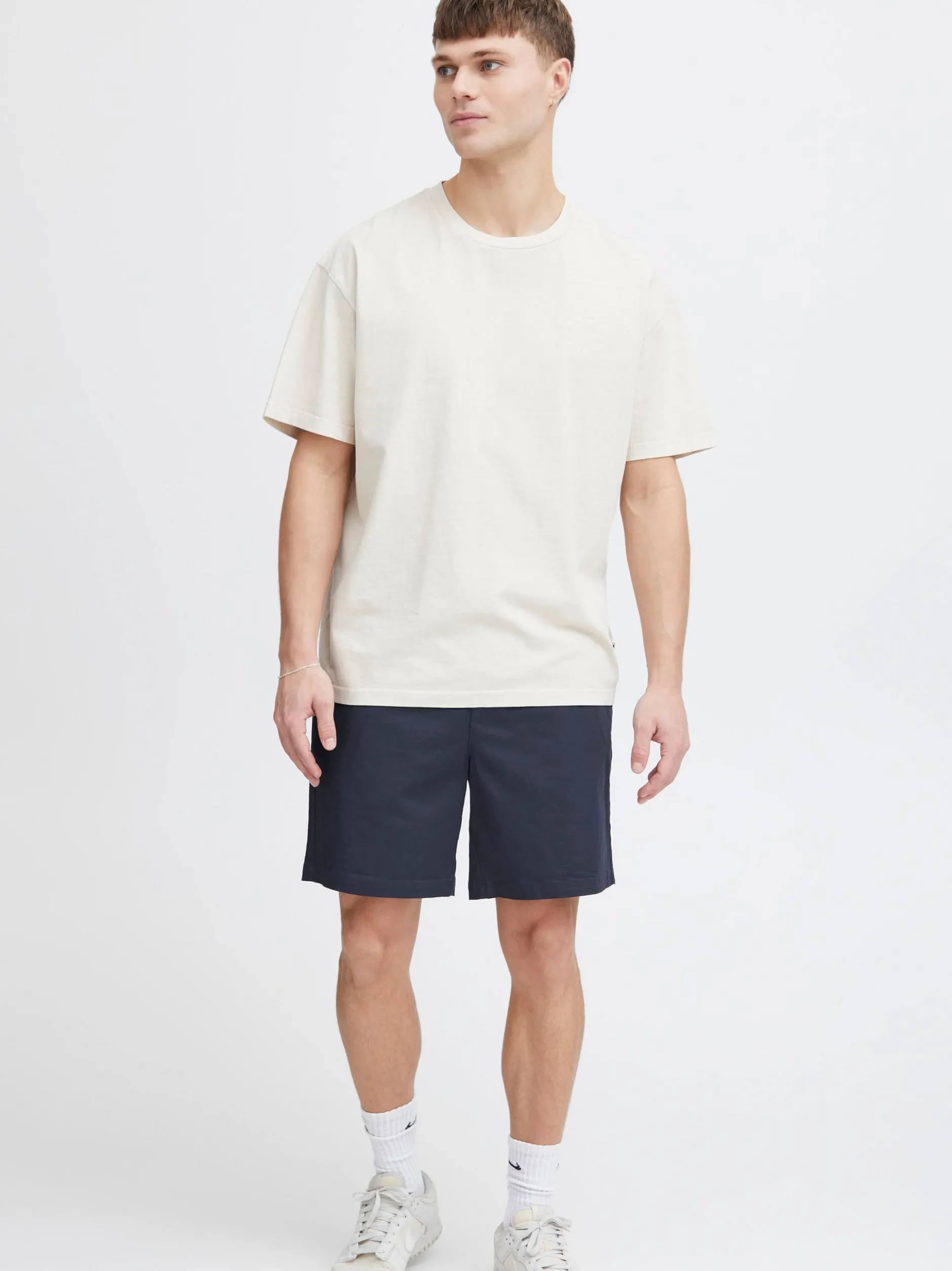 Solid Herren Shorts - SDJoe in blau