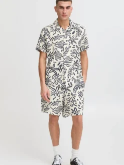 Solid Herren Shorts - SDLiam in weiß