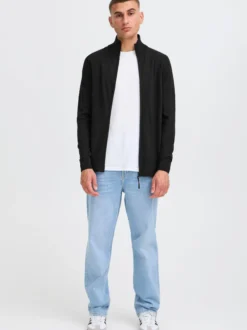 Solid Herren Strickjacke - SDAkalas in schwarz