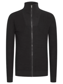 Solid Herren Strickjacke - SDRecone in schwarz
