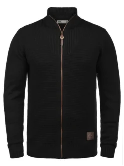 Solid Herren Strickjacke - SDTristian in schwarz