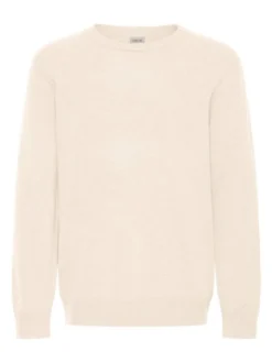 Solid Herren Strickpullover - SDRick in beige