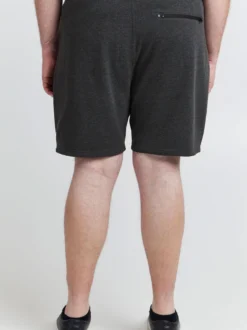 Solid Herren Sweatshorts - SDTaras Big & Tall in grau
