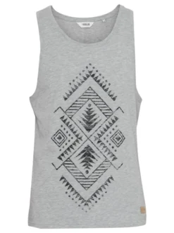 Solid Herren Tanktop - SDIsaak in grau