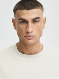 Solid Herren T-Shirt - SDDanton in beige
