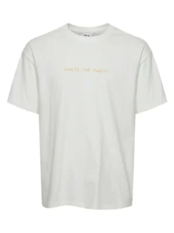 Solid Herren T-Shirt - SDHammad in weiß