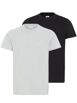 Solid Herren T-Shirt - SDOdit in grau schwarz