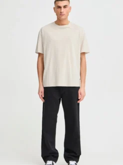 Solid Herren T-Shirt - SDOrrick in beige