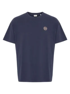 Solid Herren T-Shirt - SDPavel in blau