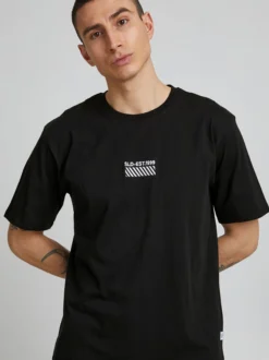 Solid Herren T-Shirt - SDRui in schwarz