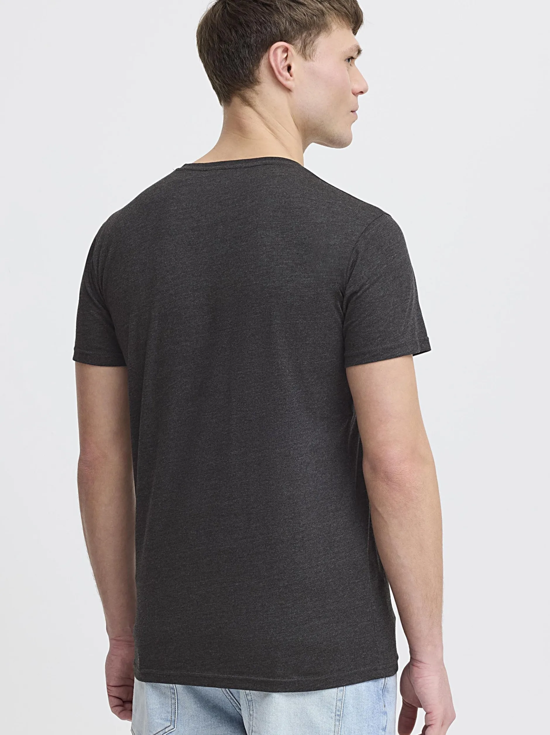 Solid Herren V-Shirt - SDBedo in grau