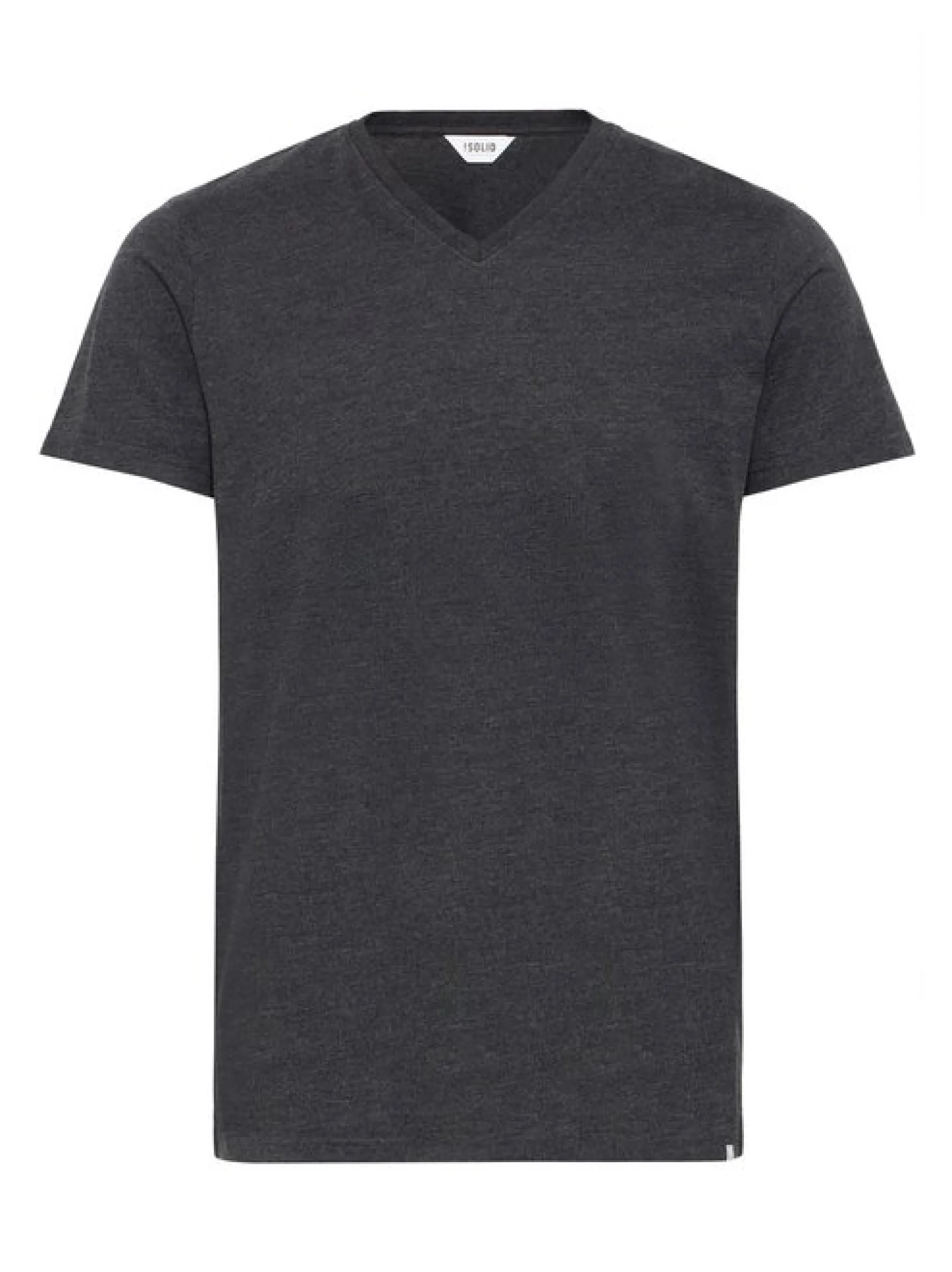 Solid Herren V-Shirt - SDBedo in grau