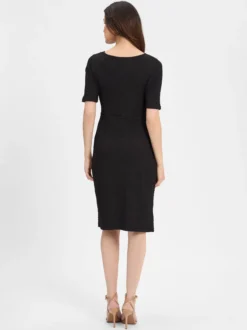 s.Oliver BLACK LABEL Damen Kleid in schwarz