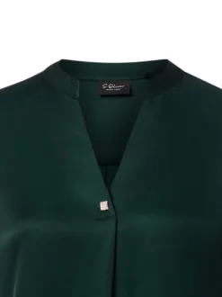 s.Oliver BLACK LABEL Damen Tunikabluse in petrol