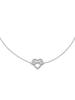 s.Oliver Damen Armband - Infinity Heart in silber