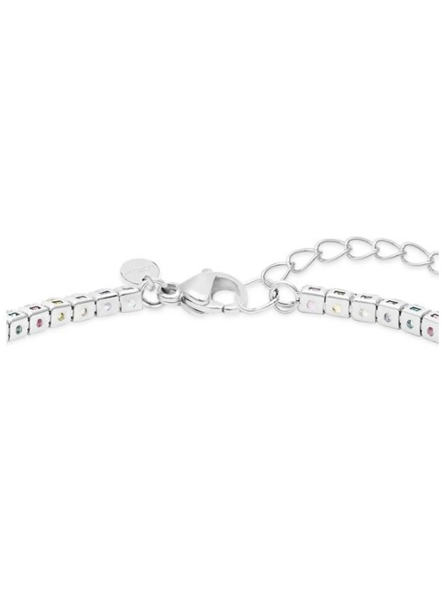 s.Oliver Damen Armband - Stone Row in hellblau