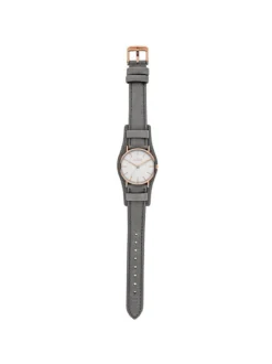s.Oliver Damen Armbanduhr - Flexible Time in grau