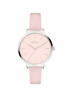s.Oliver Damen Armbanduhr - Lovely Time in rosa