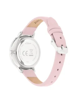 s.Oliver Damen Armbanduhr - Lovely Time in rosa