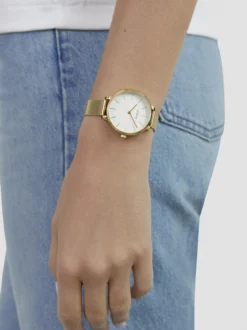 s.Oliver Damen Armbanduhr - Lovely Time in gold