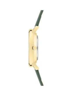 s.Oliver Damen Armbanduhr - Modern Basics in grün