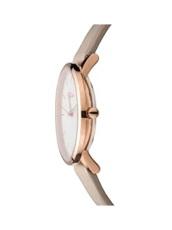 s.Oliver Damen Armbanduhr - Modern Basics in braun
