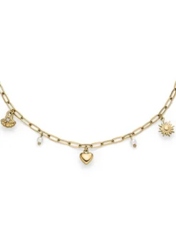 s.Oliver Damen Fußkette - Summer Charms in gold