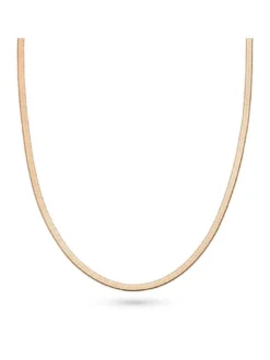 s.Oliver Damen Halskette - Sleek in roségold