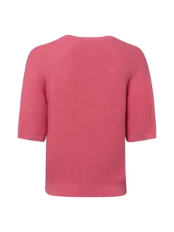 s.Oliver Damen Kurzarm-Strickpullover in altrosa