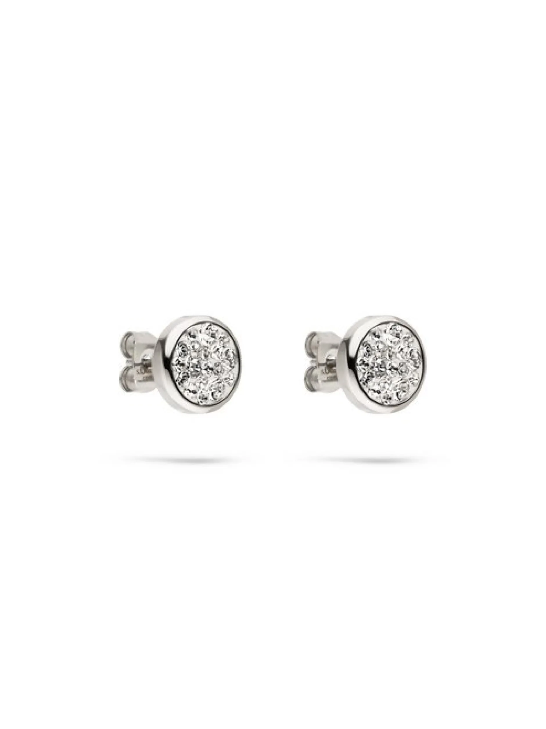s.Oliver Damen Ohrstecker - Crystal Rock in silber