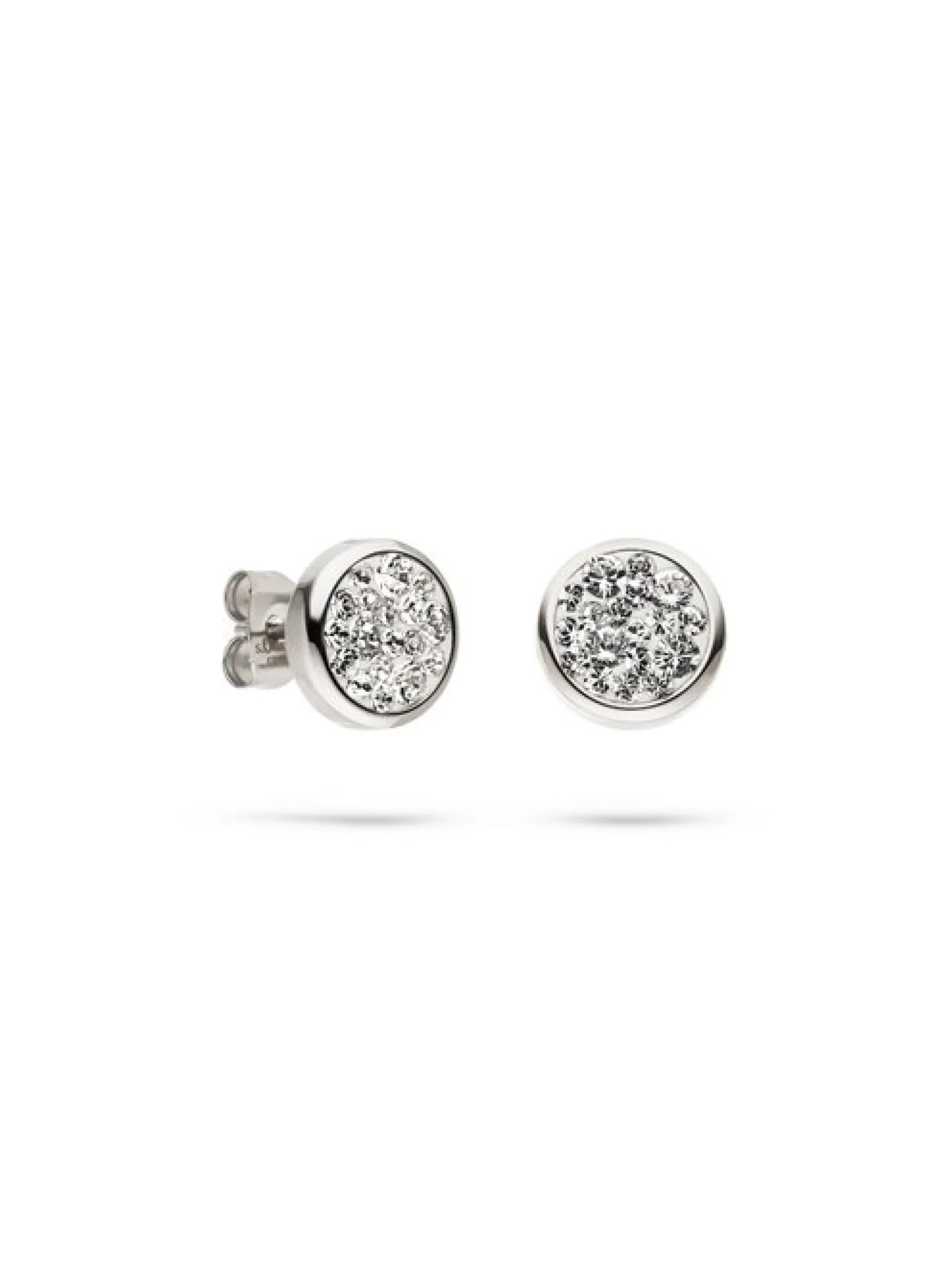 s.Oliver Damen Ohrstecker - Crystal Rock in silber