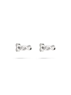 s.Oliver Damen Ohrstecker - Infinity in silber