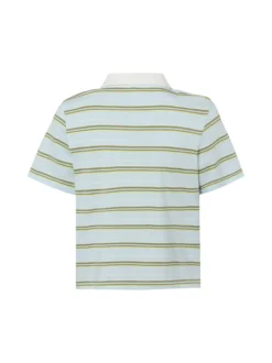 s.Oliver Damen Poloshirt in hellblau oliv
