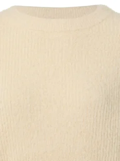 s.Oliver Damen Pullover in sand - Ausschnitt: Rundhals